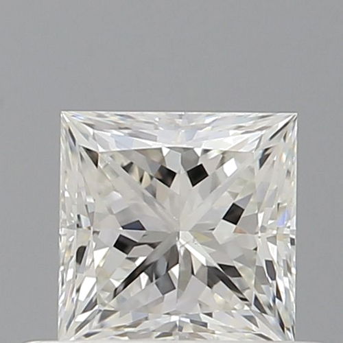 0.58 carat H-SI1 Natūralus Princess Deimantas (1)