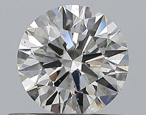 0.51 carat H-SI2 Excellent cut Natūralus Round Deimantas (1)