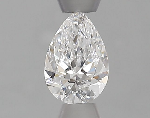 0.34 carat D-VVS2 Natūralus Pear Deimantas (1)