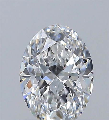 0.5 carat E-VS2 Natūralus Oval Deimantas (1)