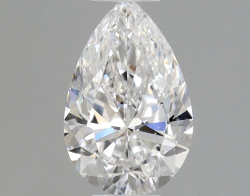 0.34 carat D-VS1 Natūralus Pear Deimantas (1)