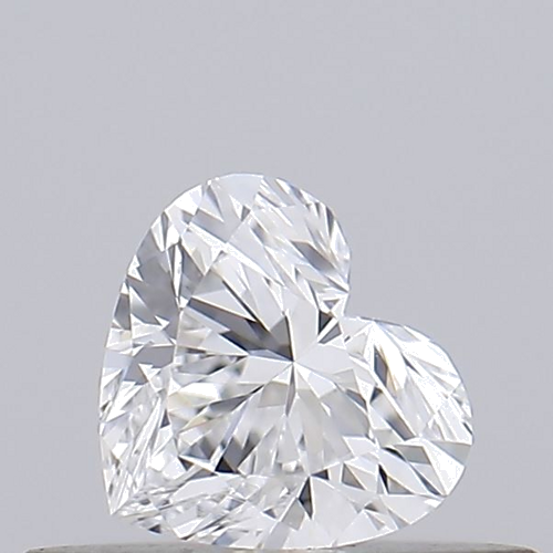 0.24 carat D-VVS1 Natūralus Heart Deimantas (1)