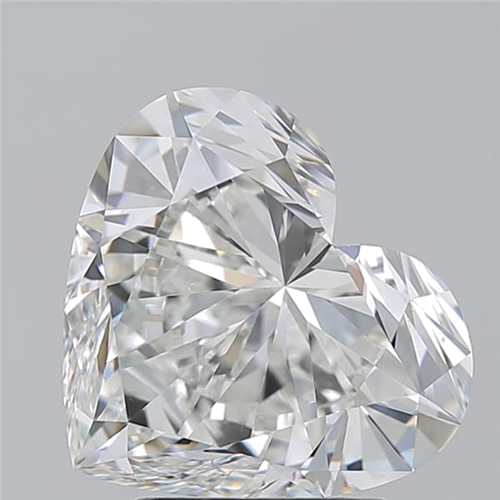 3.23 carat H-VS2 Natūralus Heart Deimantas (1)