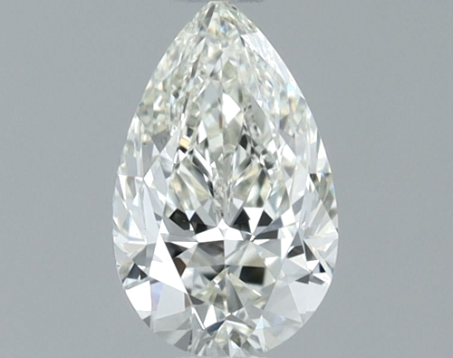 0.6 carat J-VVS2 Natūralus Pear Deimantas (1)