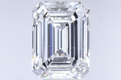 0.7 carat D-SI1 Natūralus Emerald Deimantas (1)