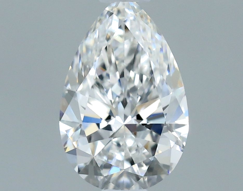 0.5 carat E-VS2 Natūralus Pear Deimantas (1)