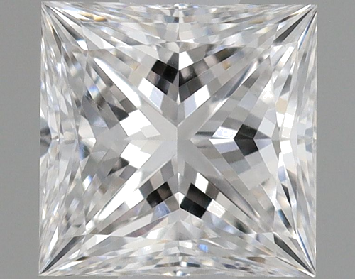 0.5 carat D-VS2 Natūralus Princess Deimantas (1)