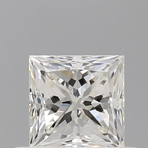 0.5 carat I-VVS1 Natūralus Princess Deimantas (1)