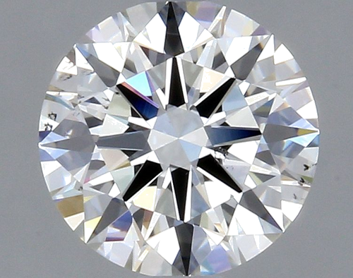 1.11 carat G-SI1 Excellent cut Natūralus Round Deimantas (1)