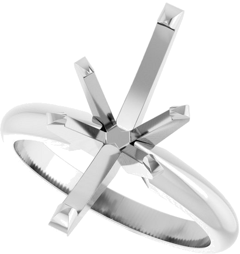 Sužadėtuvių Žiedas „Solitaire“ 14k white gold Marquise 13.5mm x 6mm (5)