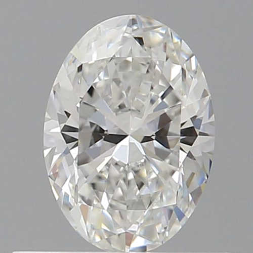 0.5 carat F-VVS1 Natūralus Oval Deimantas (1)