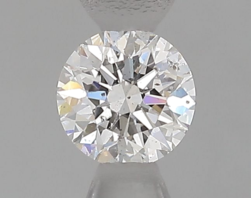 0.5 carat E-SI2 Excellent cut Natūralus Round Deimantas (1)