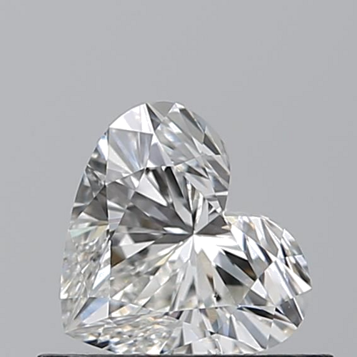 0.5 carat G-VS2 Natūralus Heart Deimantas (1)
