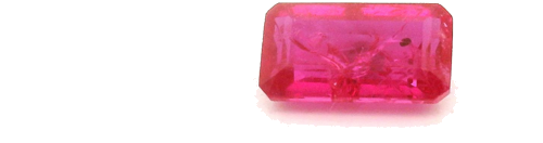 0.54 carat RED STEP cut Octagonal Rubinas (1)