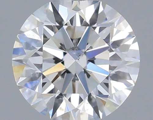 0.37 carat E-SI1 Excellent cut Natūralus Round Deimantas (1)