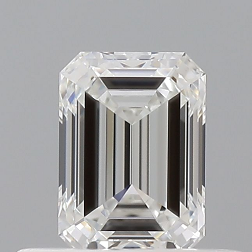 0.51 carat G-VVS2 Natūralus Emerald Deimantas (1)