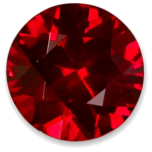 0.58 carat RED Round Rubinas (1)
