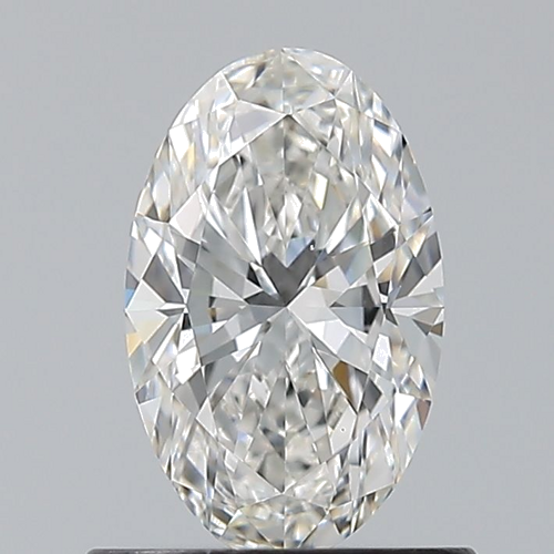 0.7 carat G-VS2 Natūralus Oval Deimantas (1)