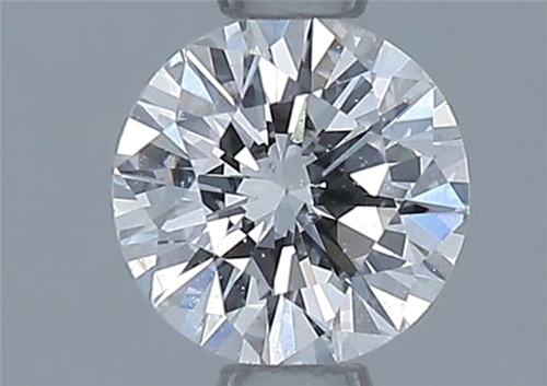 0.46 carat F-SI2 Very Good cut Natūralus Round Deimantas (1)