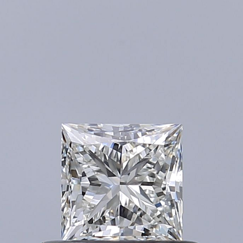 0.46 carat G-VVS2 Natūralus Princess Deimantas (1)