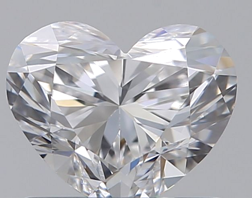 0.7 carat D-VVS1 Natūralus Heart Deimantas (1)