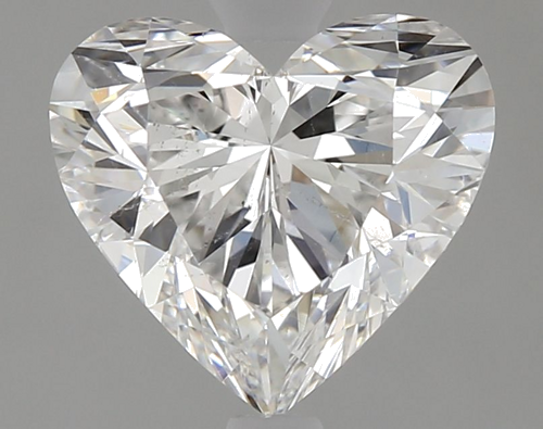 1.8 carat E-SI2 Natūralus Heart Deimantas (1)