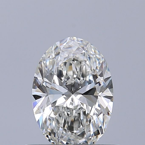 0.54 carat F-IF Natūralus Oval Deimantas (1)