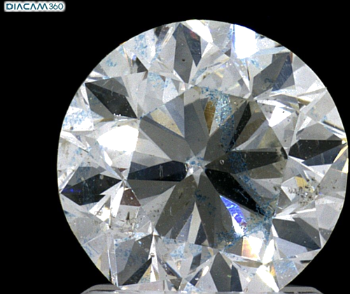 1.7 carat H-SI2 Very Good cut Natūralus Round Deimantas (1)