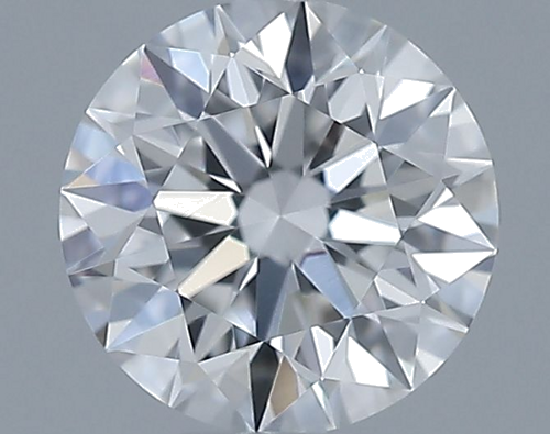 0.5 carat F-VVS1 Excellent cut Natūralus Round Deimantas (1)