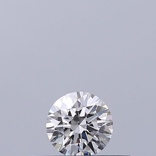 0.19 carat E-VVS2 Excellent cut Natūralus Round Deimantas (1)