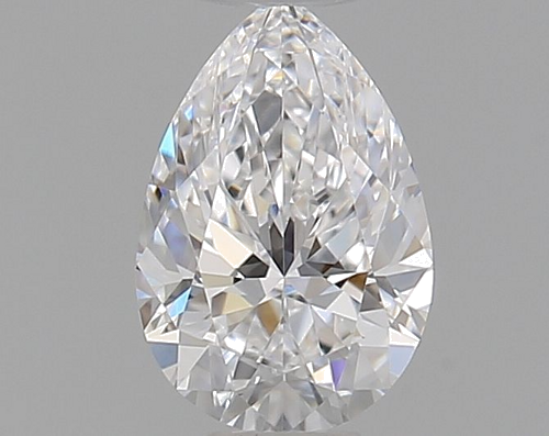 0.29 carat D-VVS1 Natūralus Pear Deimantas (1)