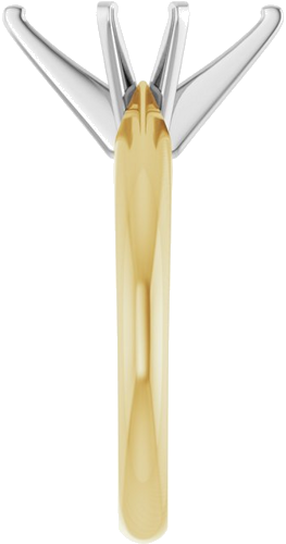 Sužadėtuvių Žiedas „Solitaire“ 14k yellow/white gold Marquise 12mm x 6mm (4)