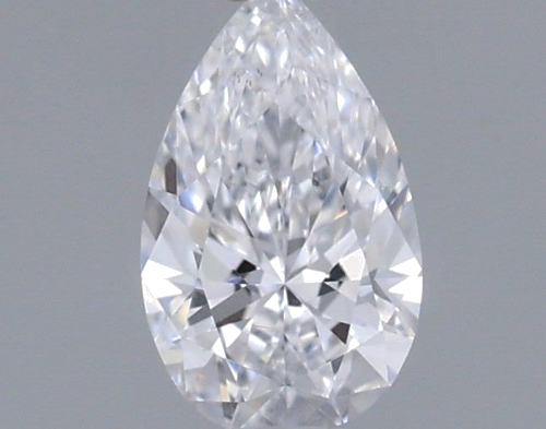0.25 carat D-VS2 Natūralus Pear Deimantas (1)