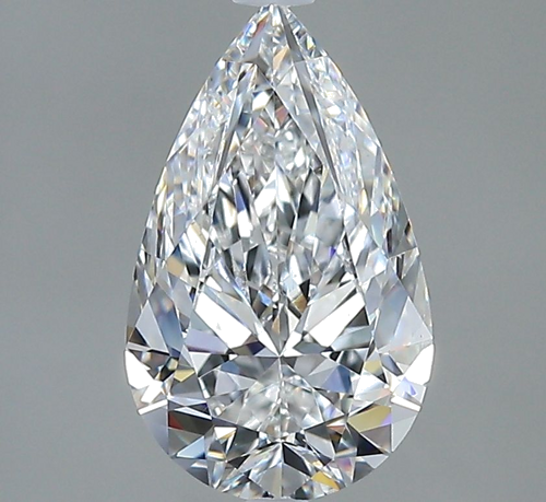 2.01 carat E-VS2 Natūralus Pear Deimantas (1)
