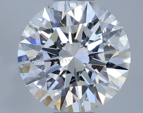 0.64 carat F-SI1 Excellent cut Natūralus Round Deimantas (1)