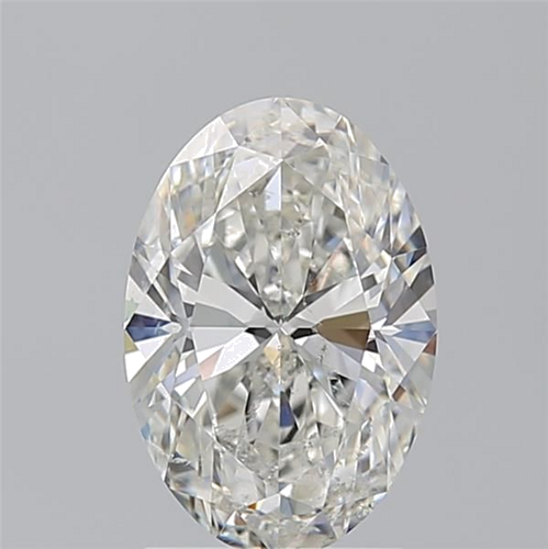 2.01 carat H-SI2 Natūralus Oval Deimantas (1)