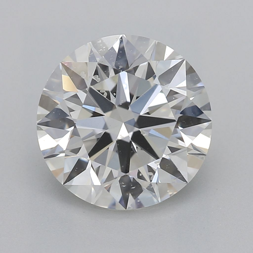 2.01 carat I-SI2 Excellent cut Natūralus Round Deimantas (1)
