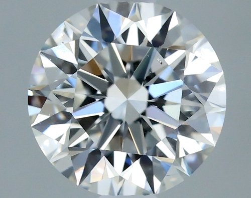 0.53 carat G-SI1 Excellent cut Natūralus Round Deimantas (1)