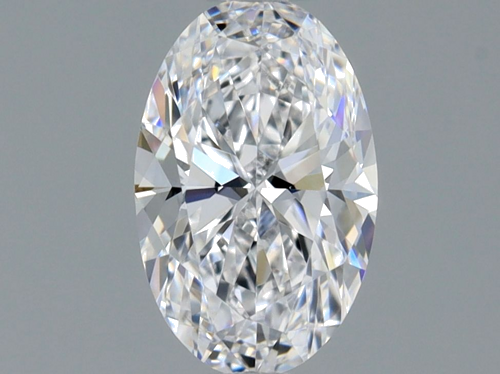 0.5 carat D-VVS1 Natūralus Oval Deimantas (1)