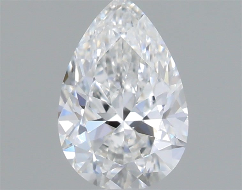 0.51 carat E-VS2 Natūralus Pear Deimantas (1)