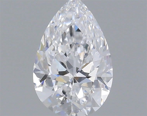 0.3 carat D-VS1 Natūralus Pear Deimantas (1)