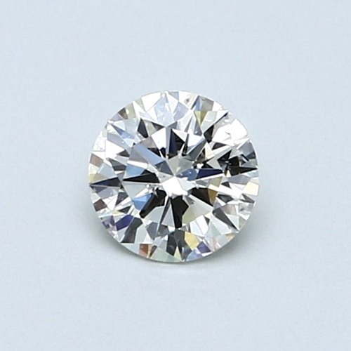 0.49 carat K-VS2 Very Good cut Natūralus Round Deimantas (1)