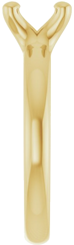 Sužadėtuvių Žiedas „Solitaire“ 14k yellow gold Round 6.5mm (4)