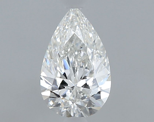 0.35 carat G-VVS1 Natūralus Pear Deimantas (1)