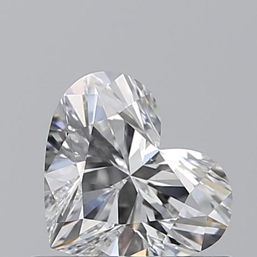 0.58 carat F-VS2 Natūralus Heart Deimantas (1)