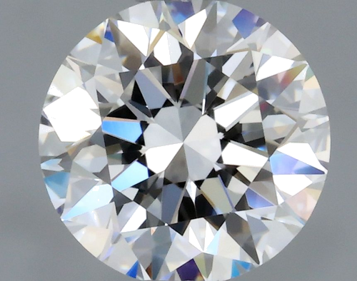 0.61 carat F-VVS1 Excellent cut Natūralus Round Deimantas (1)