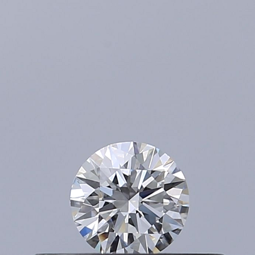 0.18 carat D-VVS1 Excellent cut Natūralus Round Deimantas (1)