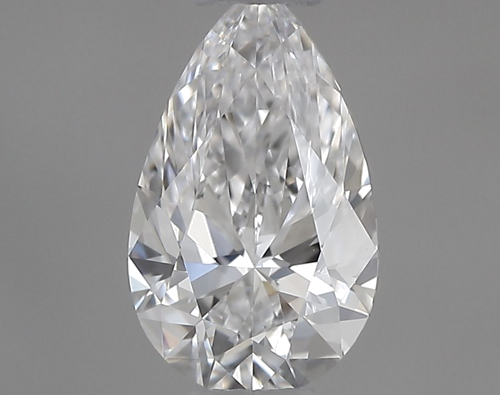 0.34 carat D-VS1 Natūralus Pear Deimantas (1)