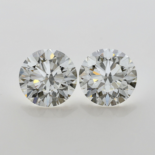 3.51 carat J-SI1 Excellent cut Natūralus Round Deimantas (1)