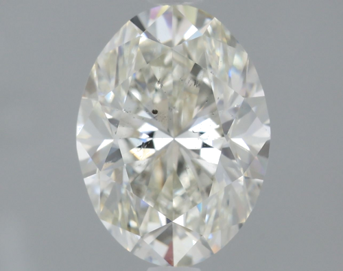 1.0 carat I-SI2 Natūralus Oval Deimantas (1)